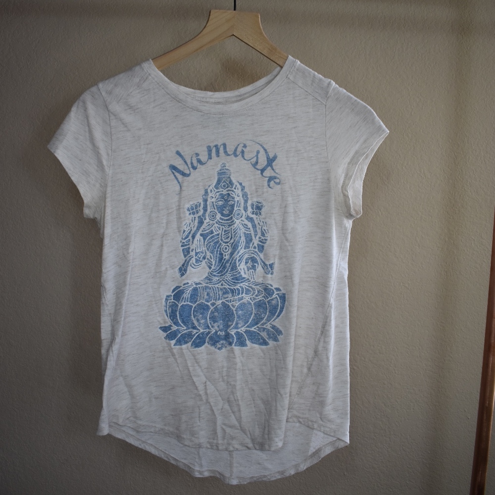 Namaste graphic tee